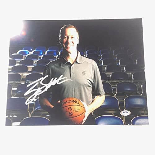 טרי סטוטס חתום 11x14 Photo PSA/DNA פורטלנד Trailblazers חתימה - תמונות NBA עם חתימה