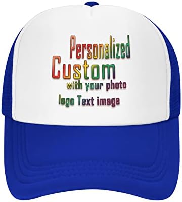 כובע לוגו מותאם אישית לכל מכללה מעצב את כובע הבייסבול שלך טקסט/שם/כובעי משאיות לוגו