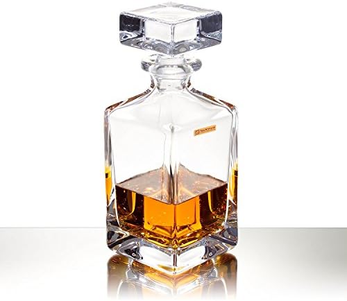 בקבוק וויסקי נכטמן ג ' וליה פאולה, זכוכית קריסטל, 0.75 ליטר, 8055