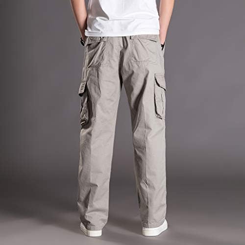 Oioloyjm 2023 Mens אופנה מזדמנת בתוספת גודל גודל דפוס רופף ספורט טרנדי ארוך מכנסי טרנינג מכנסיים
