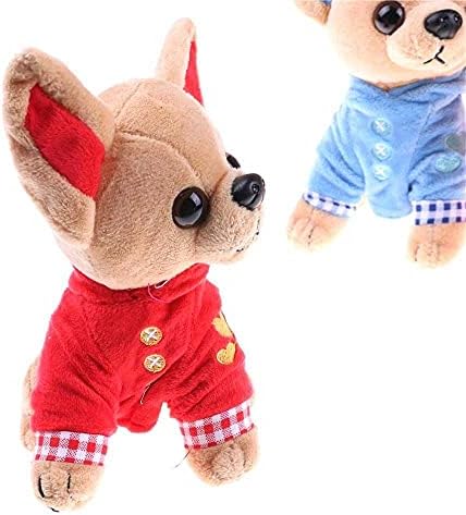 Houchu Chihuauaa כלב קטיפה צעצוע קטיף מצויר כרית קטיפה מתנות ליום הולדת ילדים צעצועים ילדים מציגים 4 צבעים