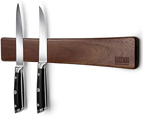 הושאנהו מגנטי סכין רצועות עבור קיר & מגבר; מקרר 16 אינץ + הושאנהו מטבח סכין ביפנית פלדה