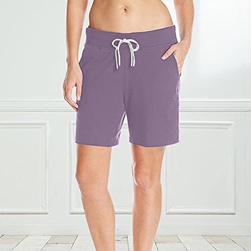 טרקלין לנשים מכנסיים קצרים אימון נוח טיולים רגליים המריצות אתלטיקות מכנסיים קצרים מזדמנים לנשים מכנסי מכנסי
