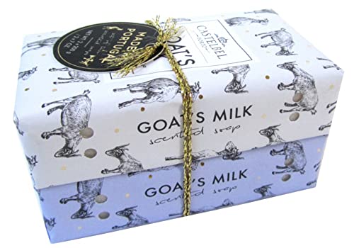 קסטלבל פורטו - חלב עיזים - סט מתנה של שני סבון אמבט ריחני