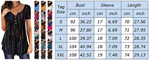 חולצות נשים כושר רופף, 2023 חולצות טירוש קצרות של שרוול קצר מזדמן אופנה פרחוני בוהו טיז חמוד חולצות טרנדיות
