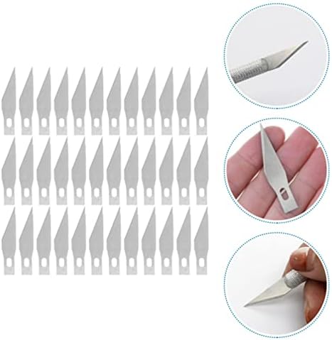 להבי Sewacc Xacto 100 יחידות סכין סכין להבי סכין להבי סכין להבי מלאכה להבי חיתוך כלים להחלפת סכין להבים לריכוז