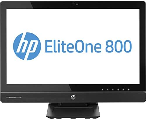 HP EliteOne 800 G1 23 All-in-One PC AIO מחשב שולחני, Intel Core I7-4770S 3.1GHz, 8GB RAM, 256GB SSD, WebCam,