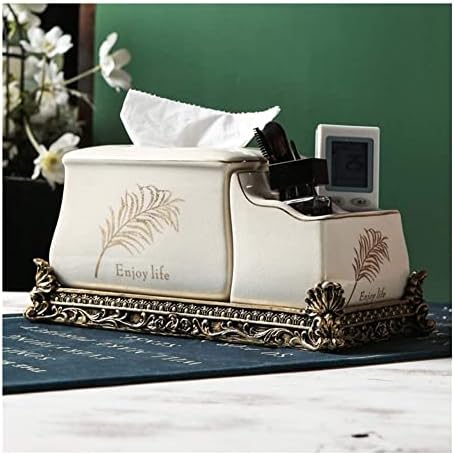 סוגודיו קישוט ביתי סלון סלון רב-פונקציונלי קופסת רקמות קרמיקה קופסת מגש משאבה קופסת אחסון פשוט משאירה