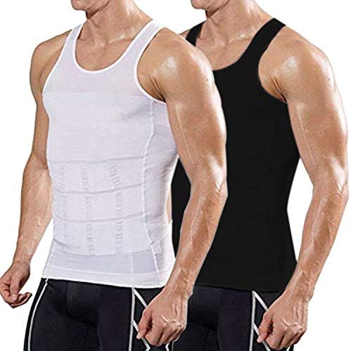 קואופנדי 2 אריזת חולצת דחיסה לחולצת גוף גוף גוף גוף אימון כושר אימון גופלת גופלת בטן ללא שרוולים