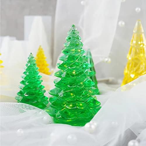 Pcuorleors פירמידה אורגון לאנרגיה חיובית, תכשיטים לקריסטלי ריפוי עץ חג המולד, מחולל אנרגיה גבישים הגנה