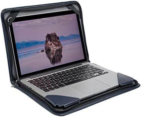 מחשב נייד מחשב נייד כחול Broonel - תואם ל- Asus Zenbook 14 Flip Oled 14 מחשב נייד