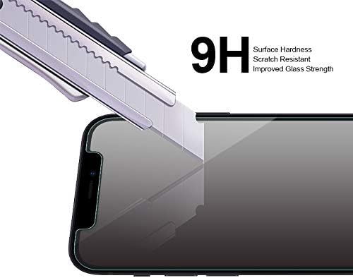 סופרשילדז מיועד לאייפון 14 / אייפון 13 / אייפון 13 מגן מסך זכוכית מחוסמת פרו, 0.33 מ מ, נגד שריטות,