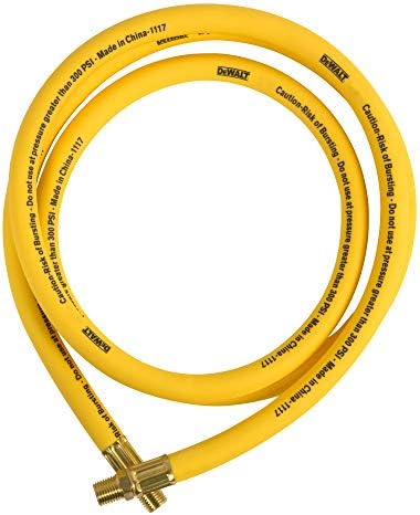 Dewalt dxcm012-0226 1/2 x 6 'צינור מוביל היברידי פרימיום, צהוב