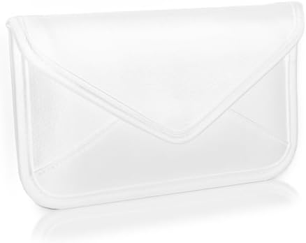 מארז גוויות Box לבריחת LG Plus - כיס מסנג'ר עור עלית, עיצוב מעטפת עור סינטטי עור עבור LG Escape Plus - שנהב לבן