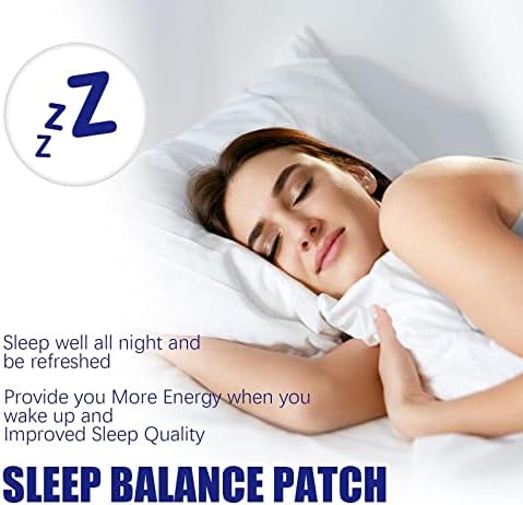 NPKGVIA טלאי שינה טלאי שינה בית שינה נקודת שינה עיסוי גירוי לחץ עוזר לשינה של 18 יחידות עורלה