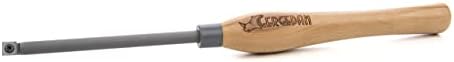 גרגדן עץ הפיכת מחרטה כלי פרו-12 עם 15 * 15 סגלגל קרביד מוסיף חותך נגרות יד כף סכין