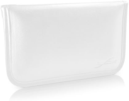 מארז גוויות קופסא תואם ל- HTC Wildfire E1 - כיס מסנג'ר עור מובחר, עיצוב עטיפת כיסוי עור סינטטי של עיצוב מעטפת