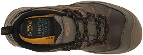 Circadia לגברים נמוכים בגובה נמוך נעלי טיול נוחות אטומות למים, קנטינה/קארי, 7