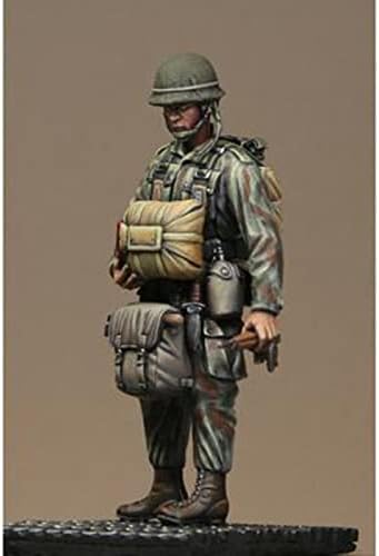 גודמואל 1/24 75 ממ ארהב קומנדו חייל שרף דגם ערכת / אינו מורכב וחסר צבע חייל למות יצוק ערכת / פלורידה-592