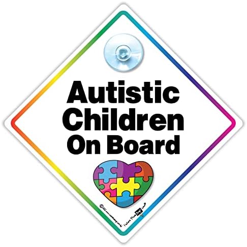 שלט רכב של ילדים אוטיסטים, שלט רכב אוטיזם, שלט רכב לאוטיסט, שלט רכב לתינוק אוטיזם, פאזל אוטיסט לב רכב נראות