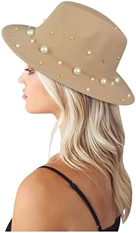כובעי דלי לילדים פנמה גבירותי כובע פנינים כובע אופנה עם בייסבול פדורה בעבודת יד פחד מכובע החיים חאקי