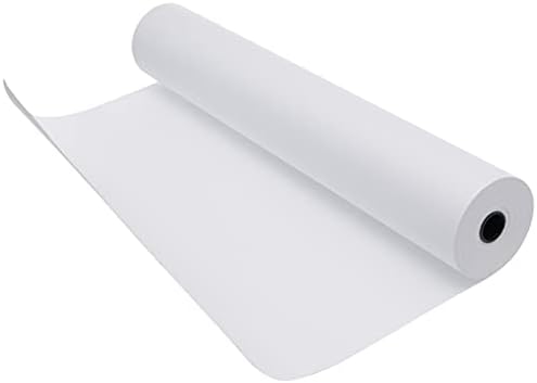 גליל נייר ציור לבן של סטפנס 80 גרם 30 סנטימטר על 20 מטר