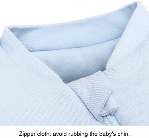 LJfli SleepScack שק שינה תינוק שרוולים נשלפים סנטר עם בד יילוד תינוק אנטי-בעיטה בסתיו ובחורף