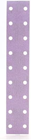 3M 02708 Hookit Purple 2-3/4 x 16 p320 גיליון נטול אבק חצץ