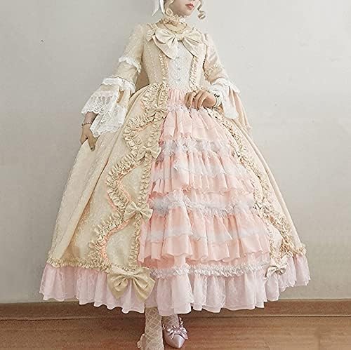 נשים צרפתית לוליטה שמלת רוקוקו כדור שמלה לפרוע המאה ה -18 רנסנס רויאל נסיכת שמלה לנשף