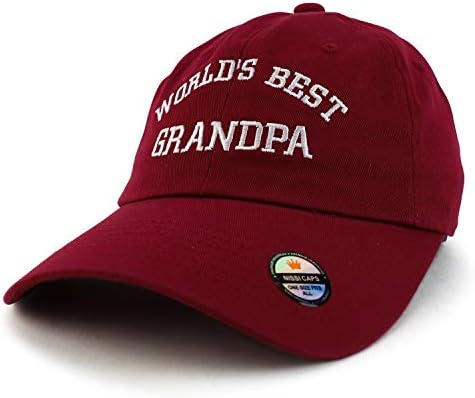 חנות הלבשה אופנתית הטובה ביותר בסבא הכי טוב רקום פרופיל נמוך כובע כובע אבא רך
