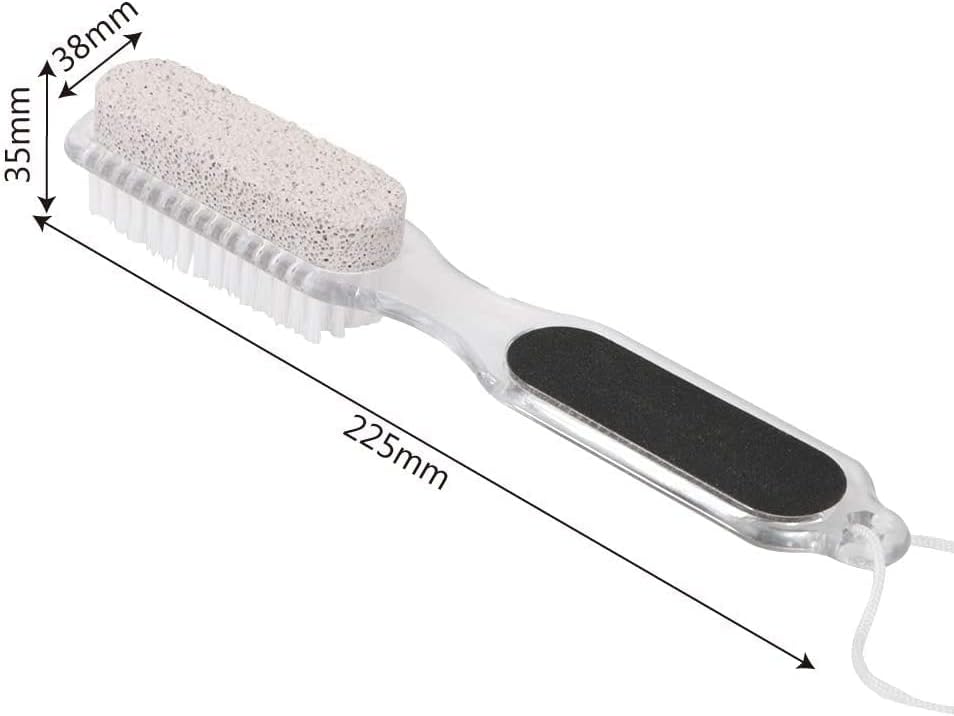 מברשת מסיר עור מתה של פומיק רגל, כלי שחיקת פדיקור נוח