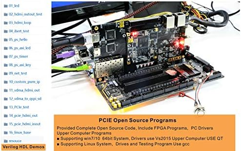 מותג ALINX XILINX ZYNQ-7000 ARM/ARTIX-7 FPGA SOC ZYNQ XC7Z015 לוח פיתוח PCIE HDMI SFP Zedboard