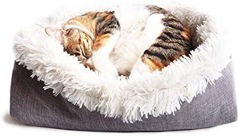 חתול המלטת מלונה לחיות מחמד חתול כרית כרית שימוש כפול ארוך שיער דרום קוריאה קטיפה סתיו וחורף קן חתול המלטת מזרן