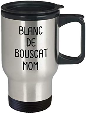 מצחיק בלאנק דה בוסקט ארנב 14oz ספל נסיעות מבודד ארנב אמא מתנה כוס ייחודית לנשים סבתא נערות דודה