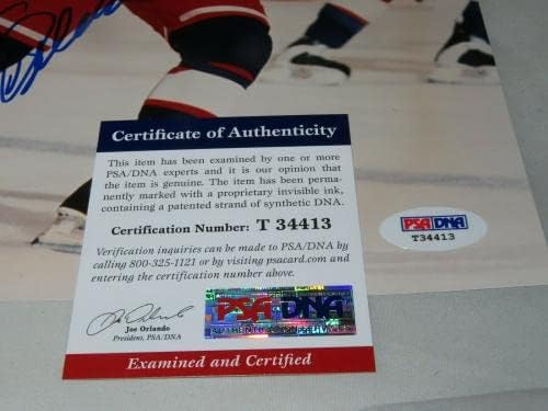 Teemu Selanne חתמה על וויניפג ג'טס 8x10 צילום חתימה PSA/DNA COA 1A - תמונות NHL עם חתימה