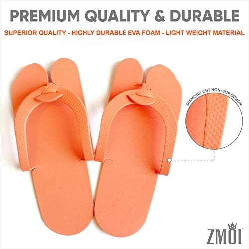 נעלי פדיקור חד פעמיות-אנטי החלקה – קצף אווה מידה אחת מתאימה לכולם כפכפים לפדיקור-נוח ובטוח - 6 צבעים