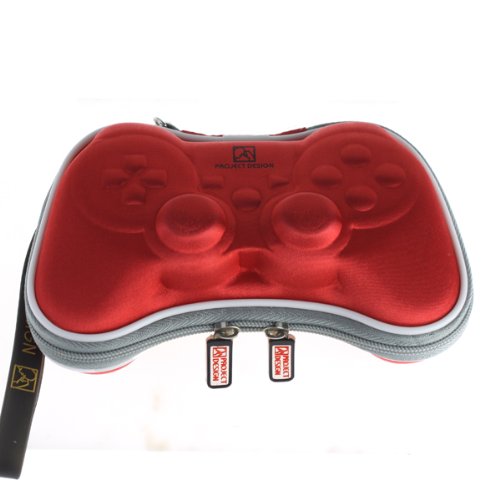 משחק צורה אוויר אדום נשא תיק מארז לכיס עבור סוני פלייסטיישן 3 PS3 בקר משחק משחק