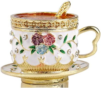כוס קפה של Sevenbees כוס פצמיות אספנות צירים קופסאות תכשיטים צירים קופסאות תכשיטים