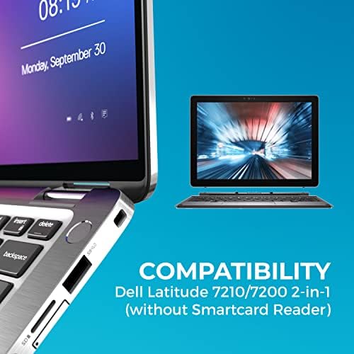 מארז מחשב נייד של Gumdrop Droptech מתאים ל- Dell Latitude 12 7200/7210 2-in-1 למשרד, נסיעות, עסקים