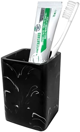Xim כמו כוס כוסות שחורות מט לחדר אמבטיה, מחזיק מברשת שיניים למברשות איפור משטחי שיניים מחזיק עט עט עט מארגן