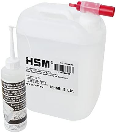 שמן שימון מיוחד של HSM למגרסה, 250 מל