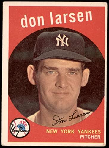 1959 Topps 205 דון לארסן ניו יורק ינקי vg Yankees