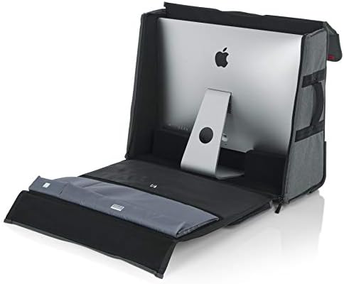 מקרים של Gator Creative Pro Series Nylon Carry Tote תיק עבור Apple 27 מחשב שולחני של iMac עם ידית משיכה