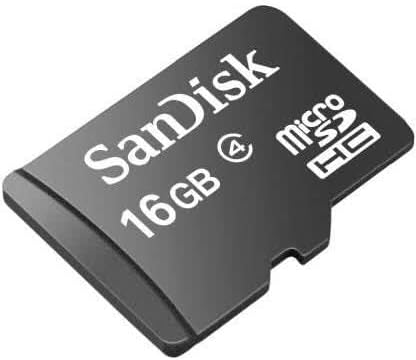 16GB Ultra microSDHC UHS-I כרטיס זיכרון עם AdapterSANDISCK - 98MB/s, C10, U1, Full HD, A1, Micro