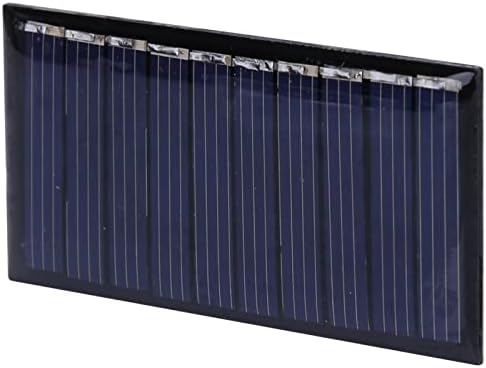 מטען סוללות של פאנלים סולאריים, 50 מיליאמפר / שעה 5 וולט מיני מטענים לסוללות לוח סולארי סיליקון רב-גבישי ספק