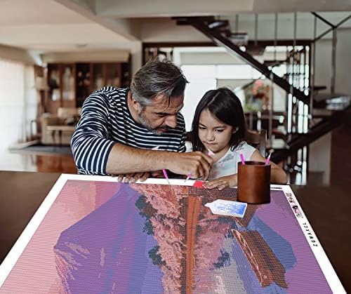 ערכת ציור יהלומים 5 ד ' עשה זאת בעצמך למבוגרים וילדים תרגיל מלא הרים וריינסטון אוקיינוס מתנות עיצוב קיר בית בגודל