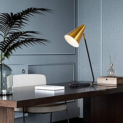 מנורות ליד המיטה של ​​HIGOH חדר שינה מנורת שולחן מינימליסטית מודרנית, חומרת קישוט משרדים, תאורה יצירתית