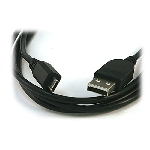 כבל USB של מצלמת וידיאו דיגיטלית Synergy, תואם ל- Zoom Q2N-4K מצלמת וידיאו, 3 רגל. MicroUsb ל- USB