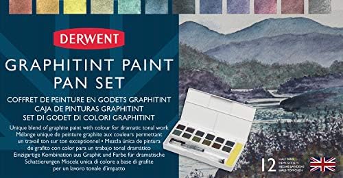 Derwent Graphitint Paint 12 PAN PALETE