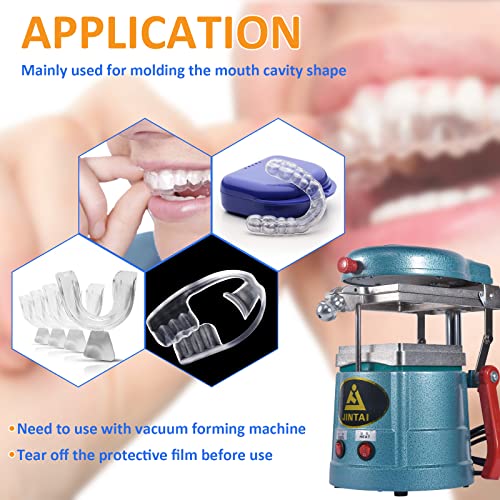 ANNWAH 15 יחידות שיניים ויוצרות שיניים יוצרות יריעות סד, חומרים לתרום תרמי למכונה גיבוש ואקום